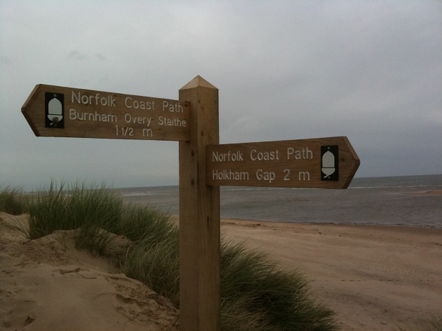 Beach Signpost