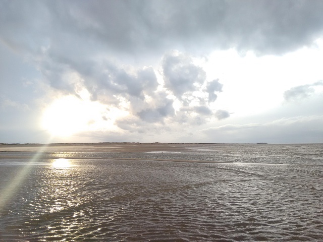 Overy Harbour In January